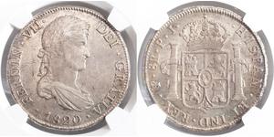 8 Real Viceroyalty of the Río de la Plata (1776 - 1814) / Bolivia Silver Ferdinand VII of Spain (1784-1833)