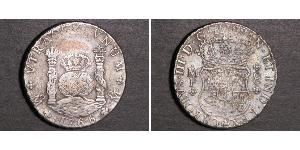 8 Real 新西班牙總督轄區 (1535 - 1821) 銀 卡洛斯三世 (西班牙) (1716 -1788)