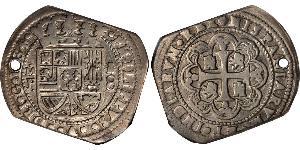 8 Real 新西班牙總督轄區 (1535 - 1821) 銀 Philip V of Spain(1683-1746)