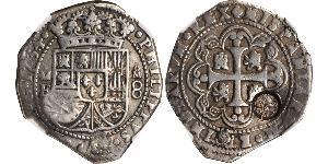 8 Real 新西班牙總督轄區 (1535 - 1821) 銀 Philip V of Spain(1683-1746)