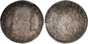 8 Real 新西班牙總督轄區 (1535 - 1821) 銀 卡洛斯三世 (西班牙) (1716 -1788)