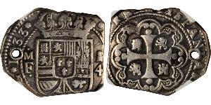 8 Real 新西班牙總督轄區 (1535 - 1821) 銀 Philip V of Spain(1683-1746)