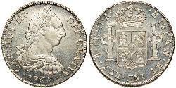 8 Real 智利 銀 卡洛斯三世 (西班牙) (1716 -1788)
