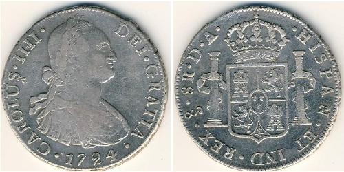 8 Rial 智利 銀 