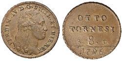 8 Tornesi Italian city-states Cobre 