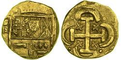 8 Ескудо Habsburg Spain (1506 - 1700) Золото Philip IV of Spain (1605 -1665)