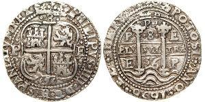 8 Реал Боливия / Вице-королевство Перу (1542 - 1824) Серебро Philip IV of Spain (1605 -1665)