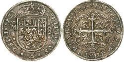 8 Реал Новая Испания (1519 - 1821) Серебро Филипп V король Испании (1683-1746)
