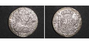 8 Реал Новая Испания (1519 - 1821) Серебро Карл III король Испании (1716 -1788)
