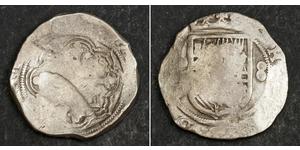 8 Реал Новая Испания (1519 - 1821) Серебро 