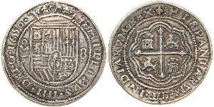 8 Реал Новая Испания (1519 - 1821) Серебро Philip IV of Spain (1605 -1665)