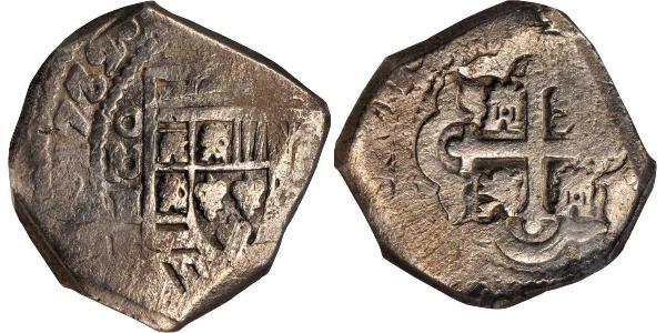 8 Реал Новая Испания (1519 - 1821) Серебро Филипп V король Испании (1683-1746)