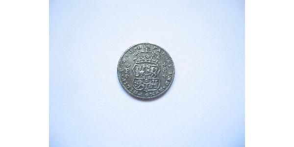 8 Реал Новая Испания (1519 - 1821) Серебро Фердинанд VI  король Испании (1713-1759)