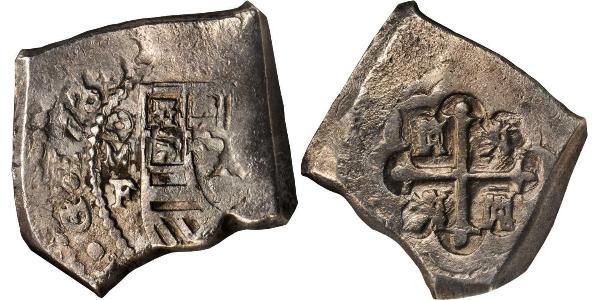 8 Реал Новая Испания (1519 - 1821) Серебро Филипп V король Испании (1683-1746)