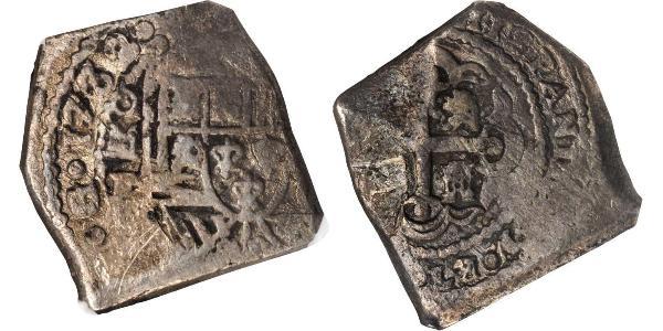 8 Реал Новая Испания (1519 - 1821) Серебро Филипп V король Испании (1683-1746)