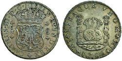 8 Реал Перу Серебро Карл III король Испании (1716 -1788)