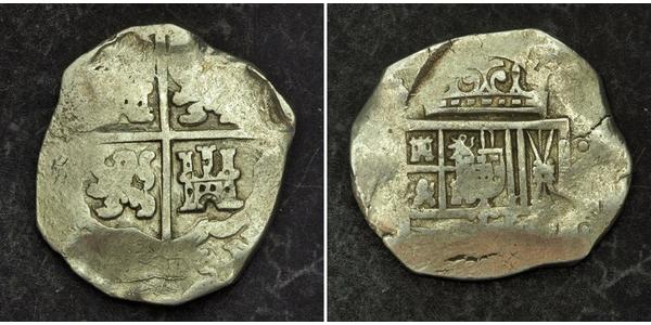 8 Реал Іспанські Колонії / Іспанія Срібло Карл IV король Іспанії  (1748-1819)