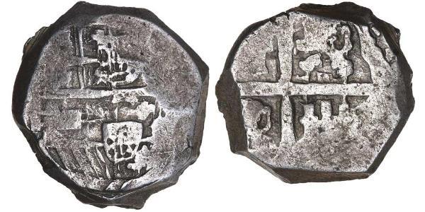 8 Реал Іспанські Колонії / Іспанія Срібло Карл IV король Іспанії  (1748-1819)