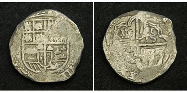 8 Реал Віце-королівство Перу (1542 - 1824) / Іспанія / Болівія Срібло Philip IV of Spain (1605 -1665)