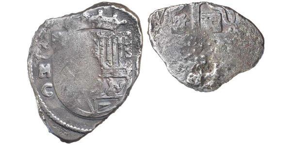 8 Реал Мексика Срібло Карл II король Іспанії (1661-1700)
