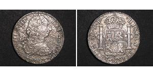 8 Реал Нова Іспанія (1519 - 1821) Срібло Карл III король Іспанії (1716 -1788)