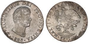 8 Реал Перша Мексиканська імперія (1821 - 1823) Срібло 