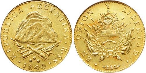 8 Эскудо Аргентинская Республика (1861 - ) Золото 