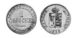 93 Groschen Anhalt-Bernburg (1603 - 1863) Silver 