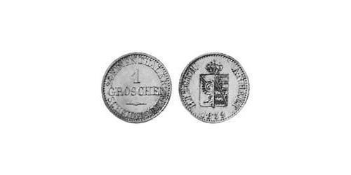 93 Groschen Anhalt-Bernburg (1603 - 1863) 銀 