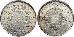 960 Reis Brésil Argent 