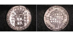 960 Reis Brésil Argent Jean VI de Portugal (1767-1826)