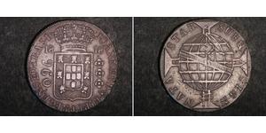 960 Reis Brésil Argent Jean VI de Portugal (1767-1826)