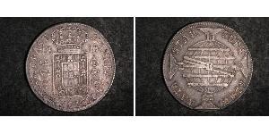 960 Reis Brésil Argent Jean VI de Portugal (1767-1826)