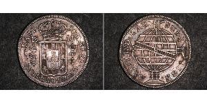 960 Reis Brasilien Silber Johann VI. von Portugal  (1767-1826)