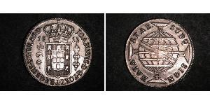 960 Reis Brasilien Silber Johann VI. von Portugal  (1767-1826)