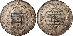 960 Reis Brazil Silver John VI of Portugal (1767-1826)