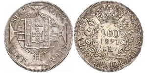 960 Reis Brazil Silver 