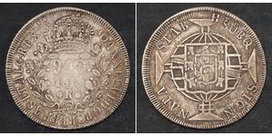 960 Reis Brazil Silver 