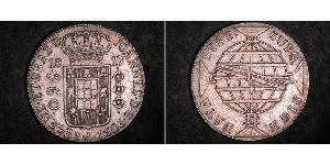 960 Рейс Бразилия Серебро Жуан VI король Португалии (1767-1826)