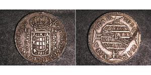 960 Рейс Бразилия Серебро Жуан VI король Португалии (1767-1826)