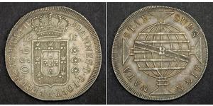 960 Рейс Бразилия Серебро Жуан VI король Португалии (1767-1826)