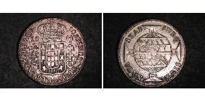 960 Рейс Бразилия Серебро Жуан VI король Португалии (1767-1826)