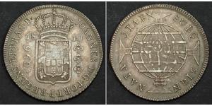 960 Рейс Бразилия Серебро Жуан VI король Португалии (1767-1826)