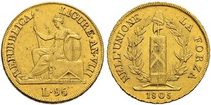 96 Lira Italian city-states Or 
