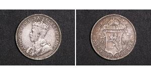 9 Piastre British Cyprus (1878 - 1960) Argent George V (1865-1936)