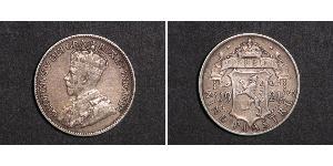 9 Piastre British Cyprus (1878 - 1960) Plata Jorge V (1865-1936)