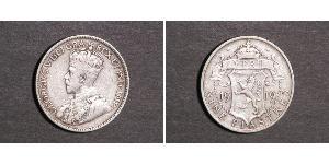 9 Piastre British Cyprus (1878 - 1960) Plata Jorge V (1865-1936)