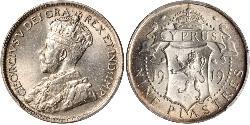 9 Piastre British Cyprus (1878 - 1960) Silber George V (1865-1936)