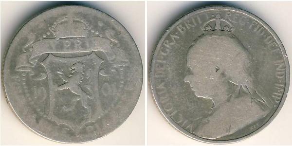 9 Piastre British Cyprus (1914–1960) 銀 