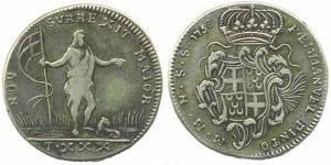 9 Tari Ordine di Malta (1080 - ) Argento 